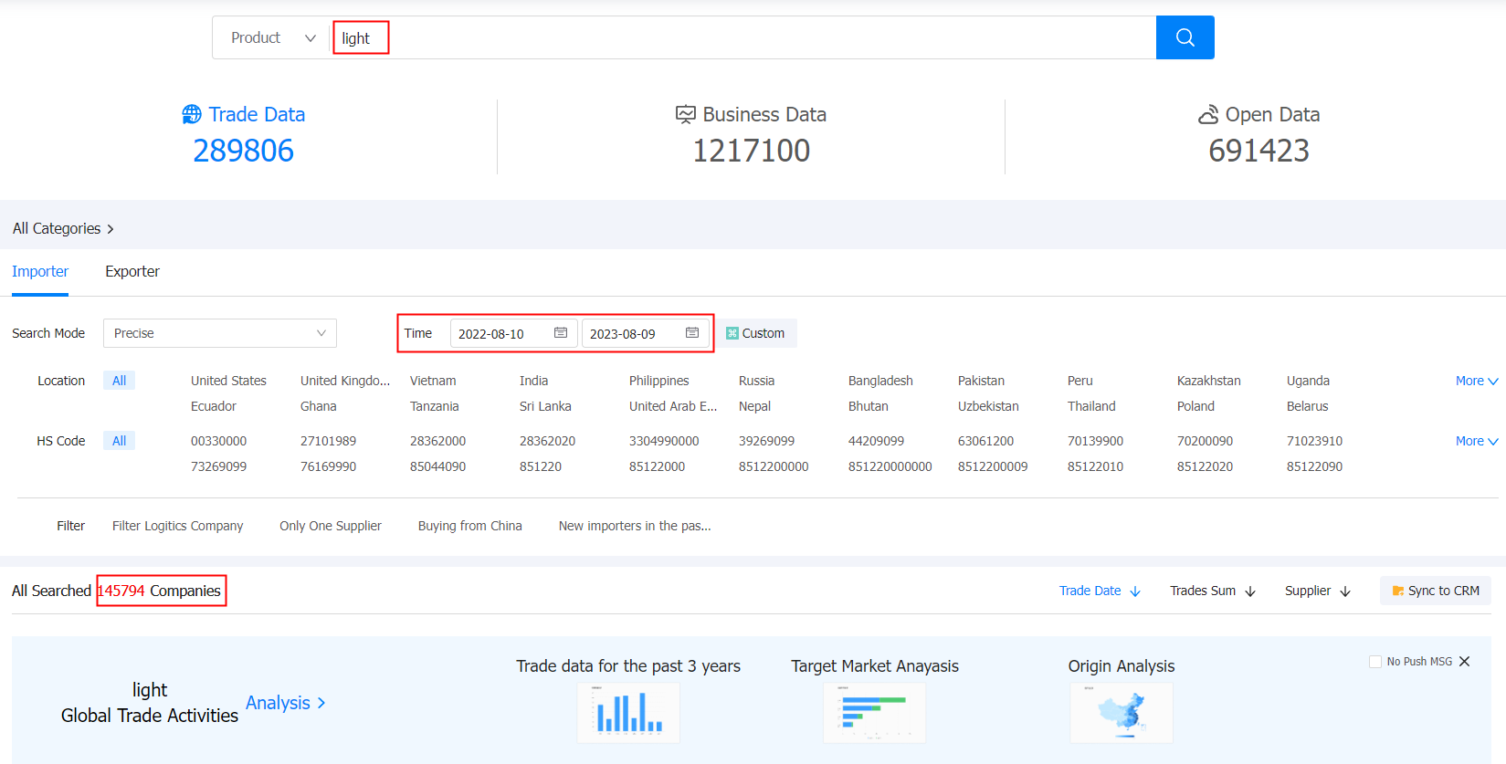 tendata,tendata trade data,tendata itrader,tendata price