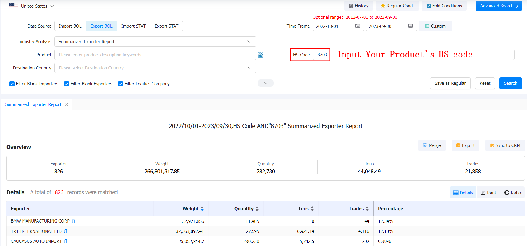 exporters in the usa,exporters in the us,exporters in america