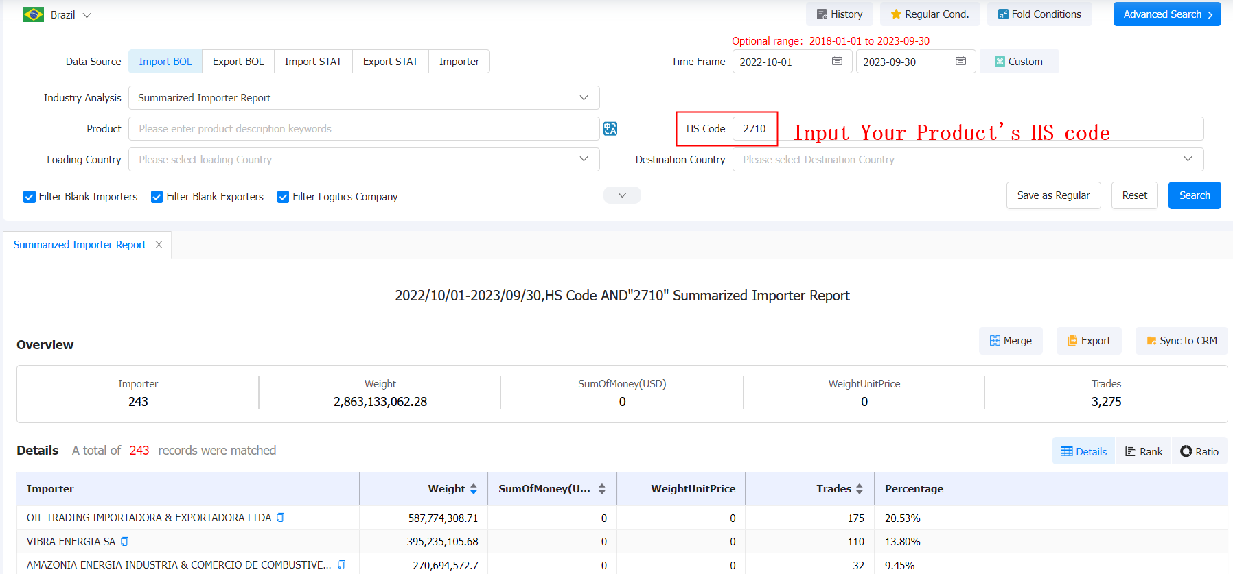 brazil importers,brazil importer,importers of brazil