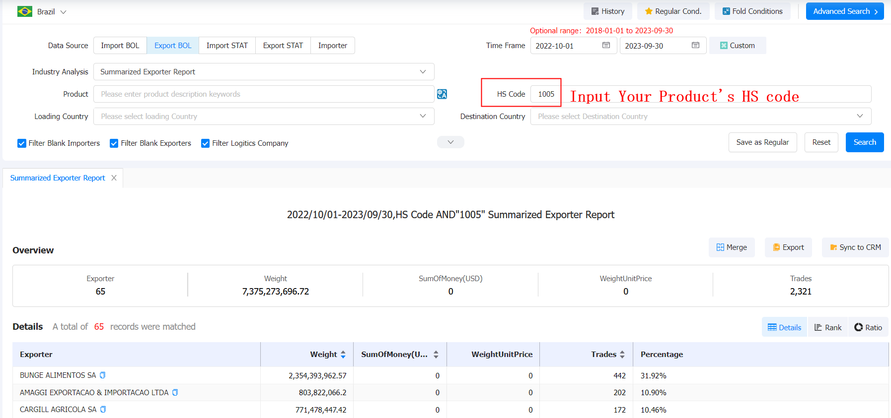 exporters in brazil,brazil exporter,brazil exporters