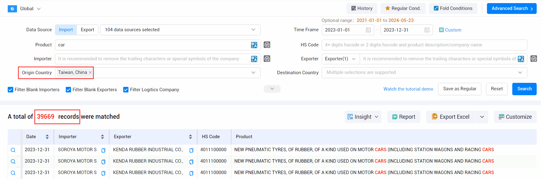 taiwan export data,export data,taiwan export