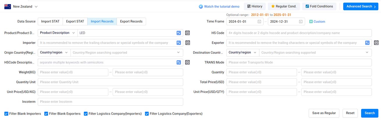 new zealand import and export trade data,import and export trade data,trade data