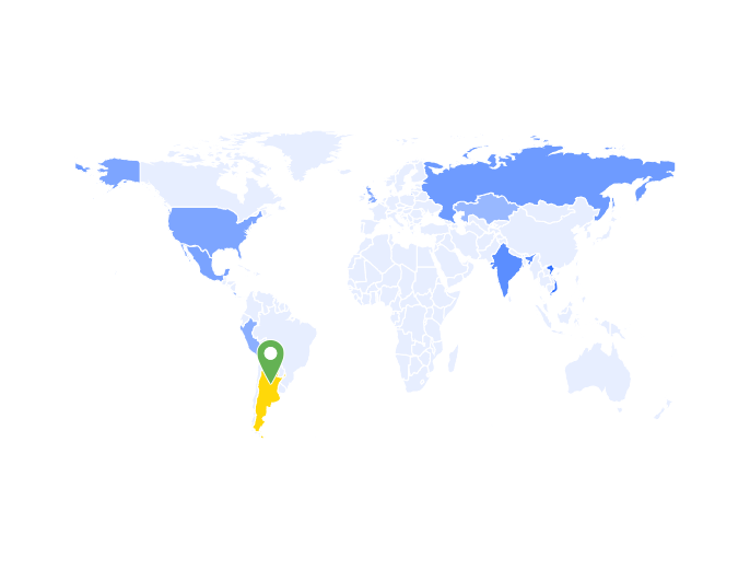 argentina map,argentina data,tendata,import export data