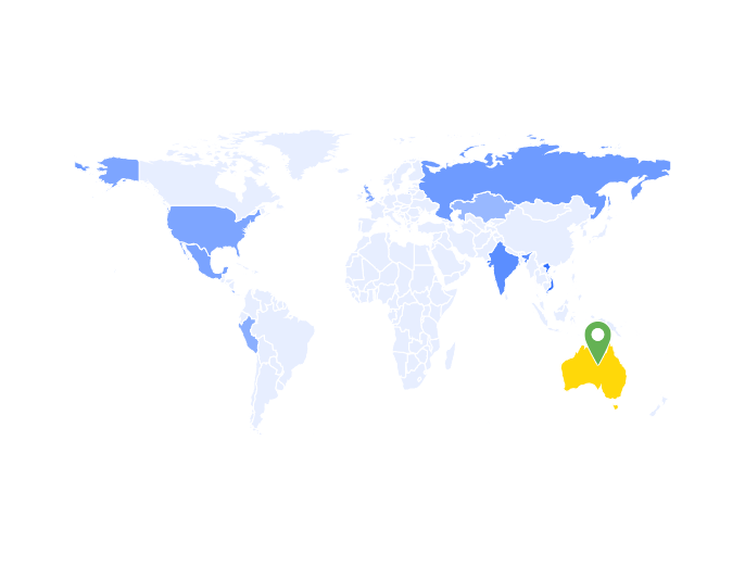 australia map,australia data,tendata,import export data