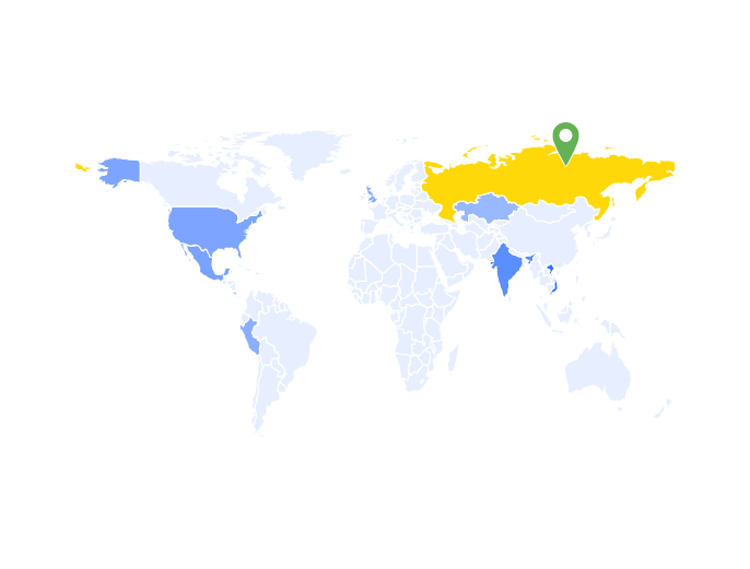 russia map,russia data,tendata,import export data