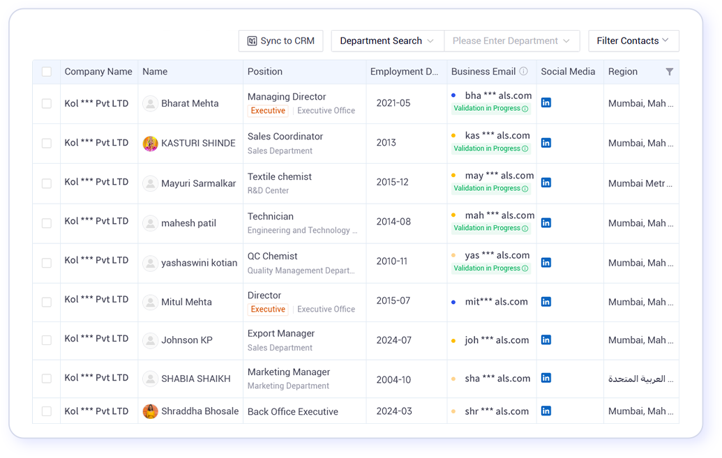 data importer