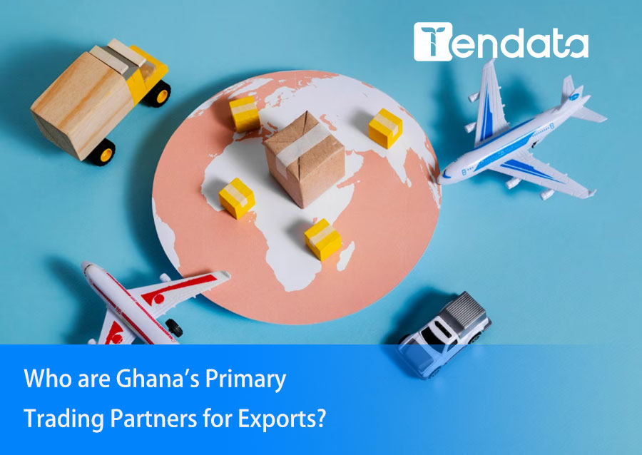 Who are Ghana's Primary Trading Partners for Exports?