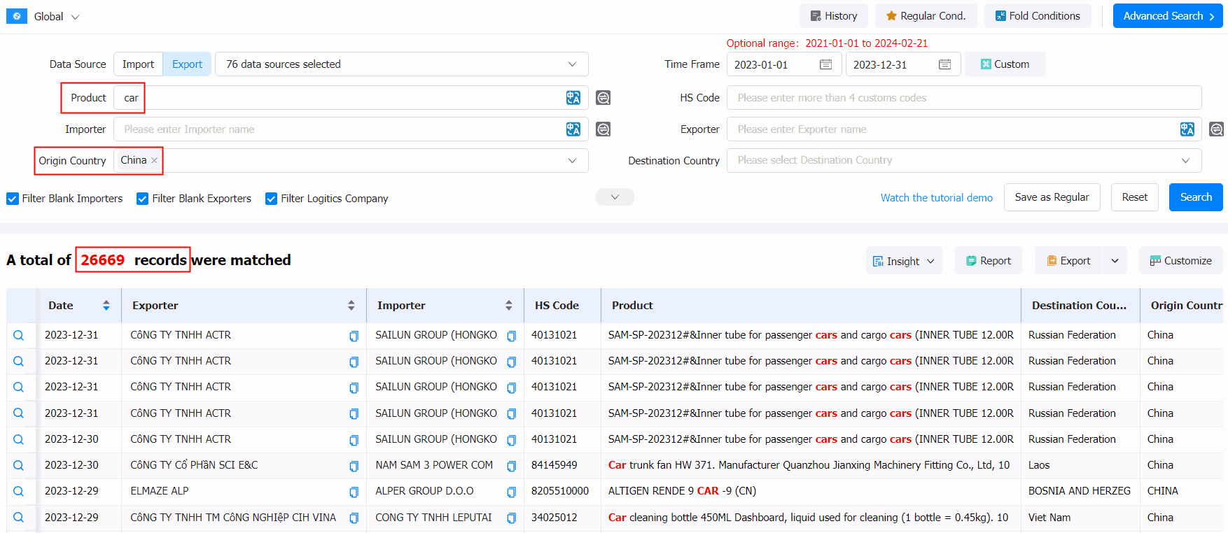 China Export Data to Help You Make Market Decisions